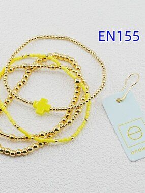 Enewton Colorful Cross Bracelet Set